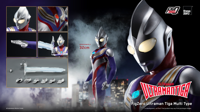 threezero FigZero Ultraman Tiga Multi Type