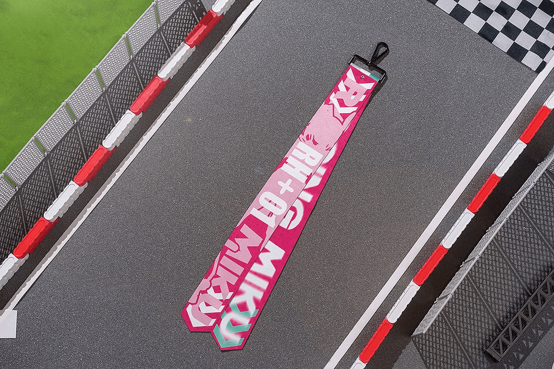 Good Smile Company Hatsune Miku: Racing Ver. 2025 Collectible Ribbon Keychain