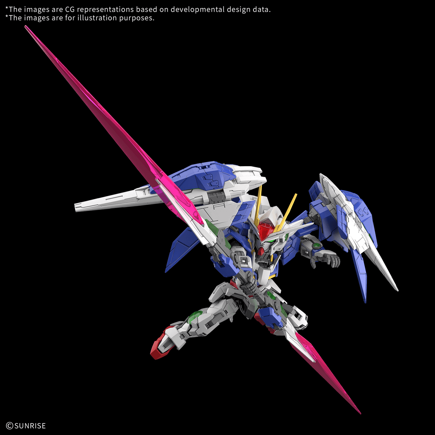 BANDAI HOBBY MGSD 00 RAISER