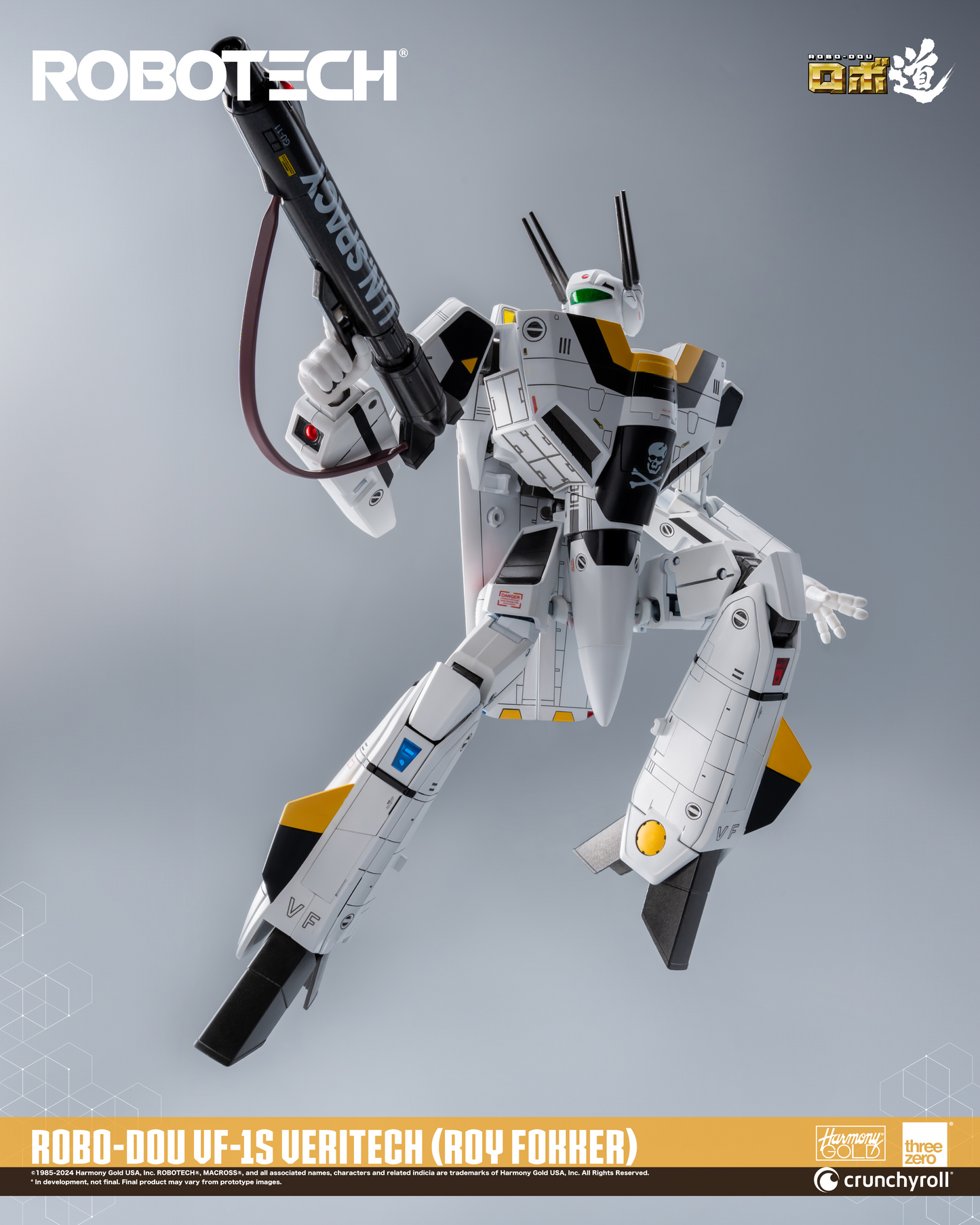 Three Zero ROBO-DOU ROBOTECH VF‐1S Veritech (Roy Fokker)