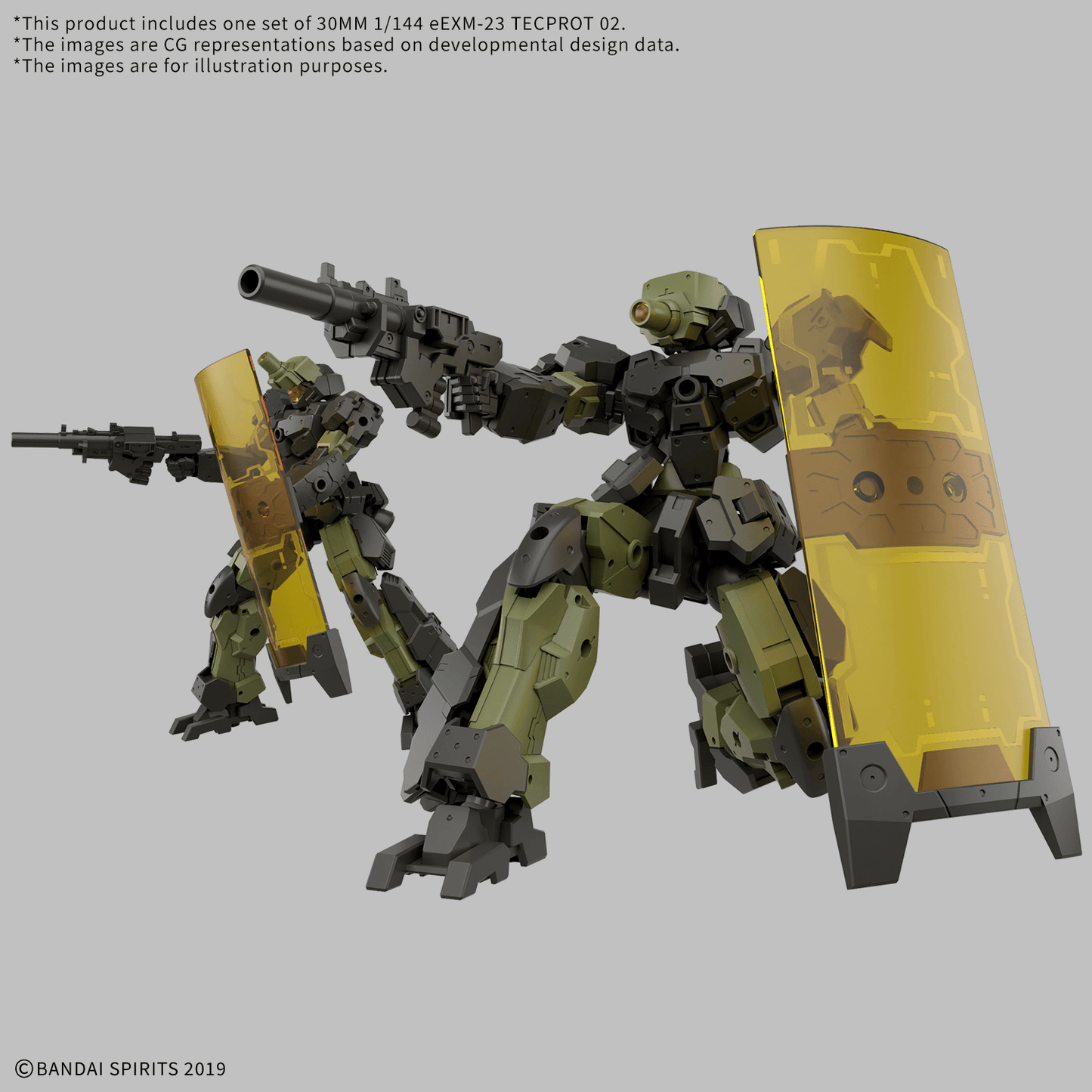 BANDAI HOBBY 30MM 1/144 eEXM-23 TECPROT 02
