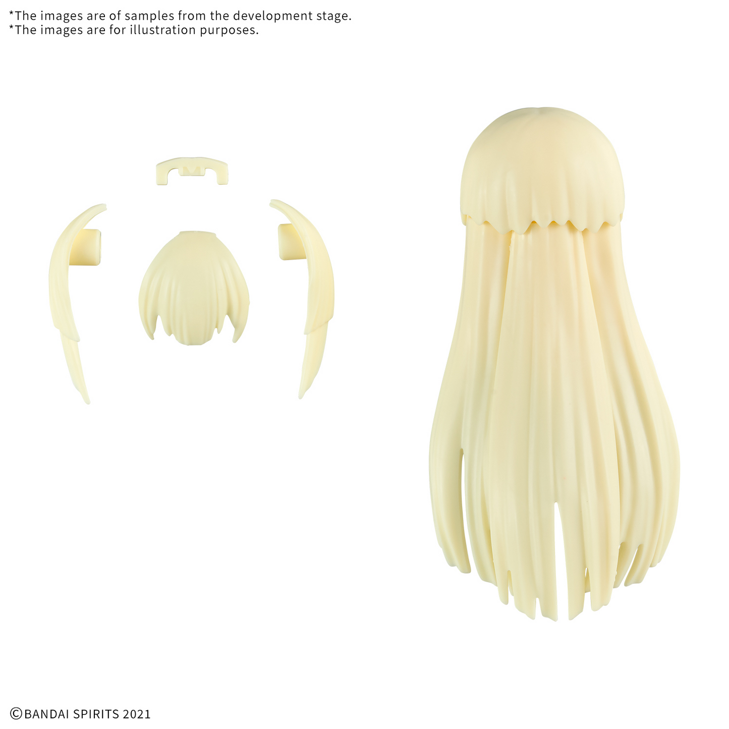 BANDAI HOBBY 30MS OPTION HAIR STYLE PARTS Vol.11 ALL 4 TYPES
