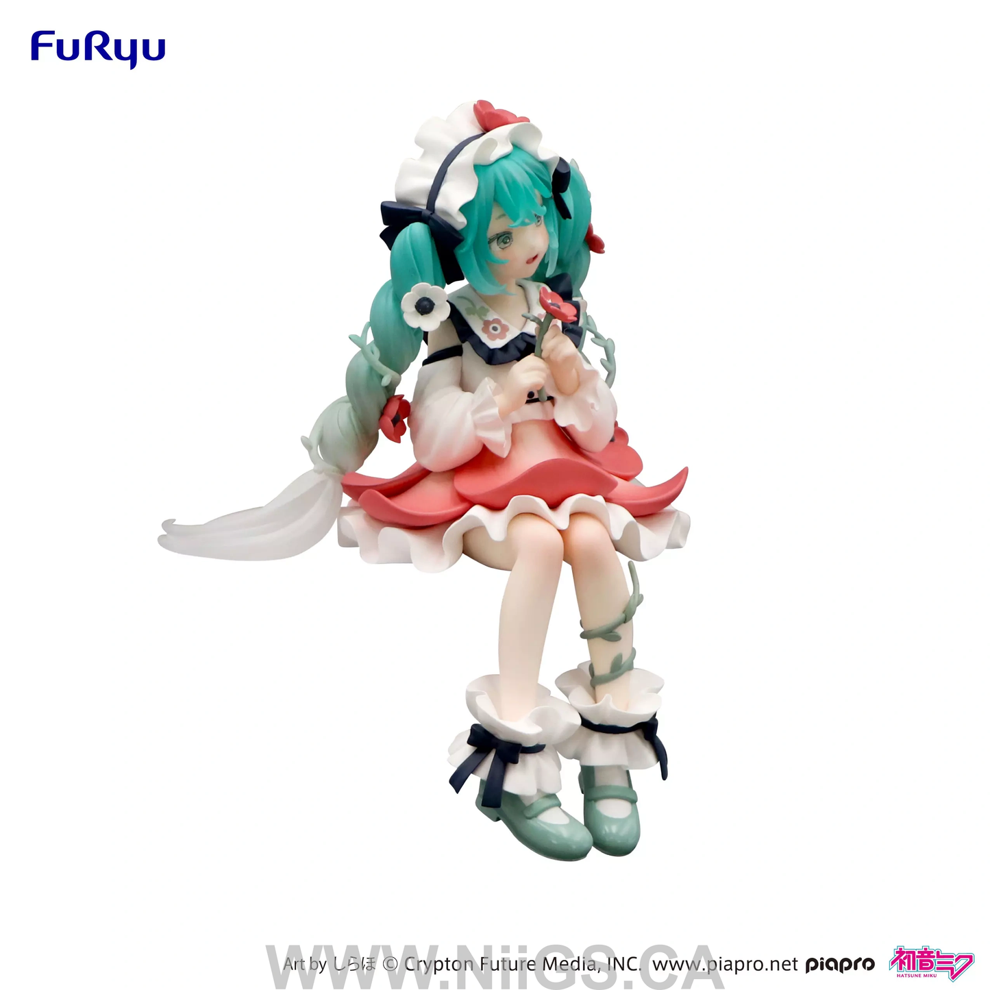 FuRyu Hatsune Miku Noodle Stopper Figure -Flower Fairy Anemone-