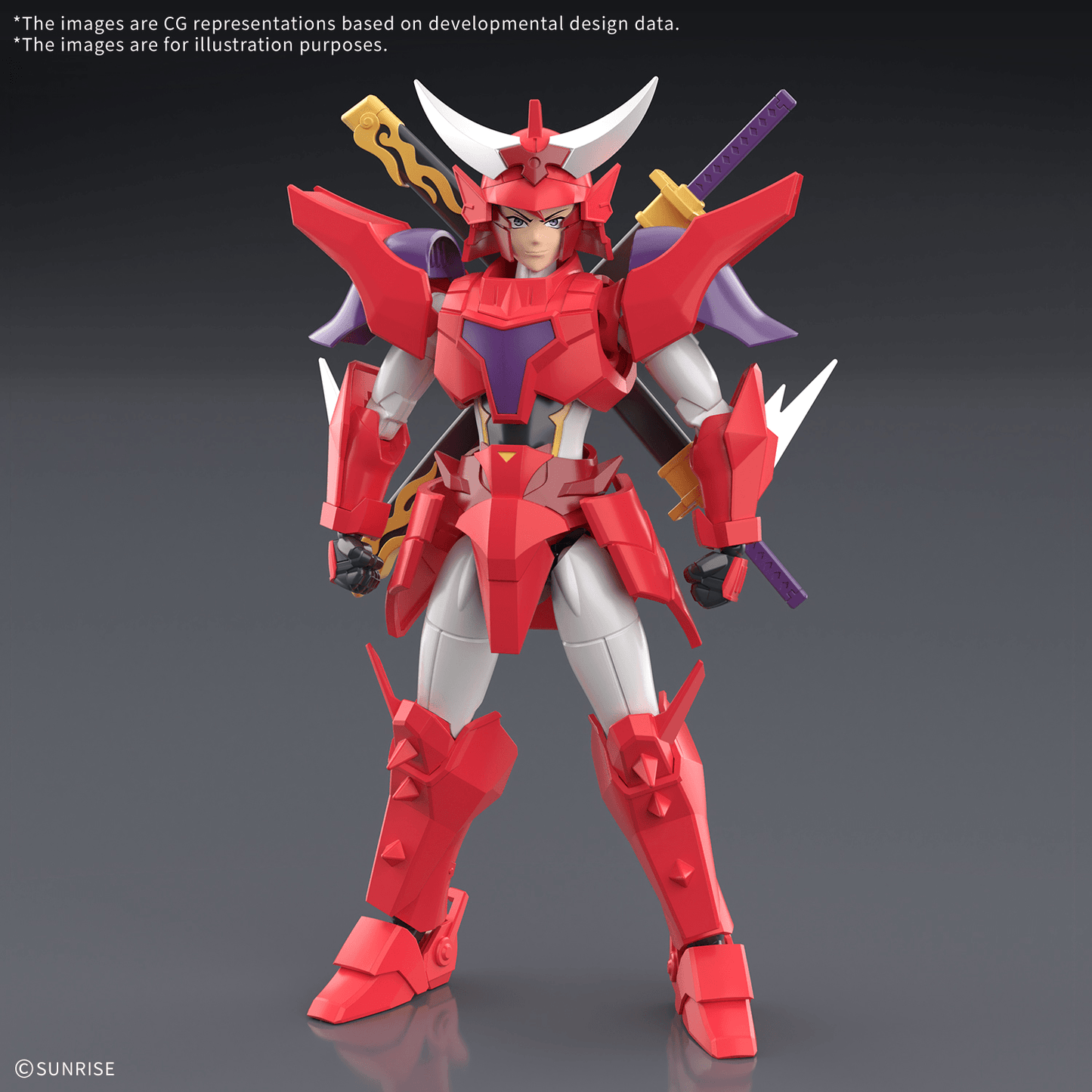 BANDAI HOBBY 30MF Yoroi-Shinden Samurai Troopers(Ronin Warriors) Gai of the Heat