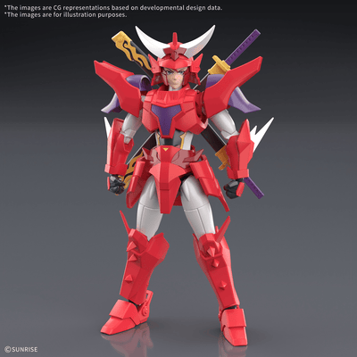 BANDAI HOBBY 30MF Yoroi-Shinden Samurai Troopers(Ronin Warriors) Gai of the Heat