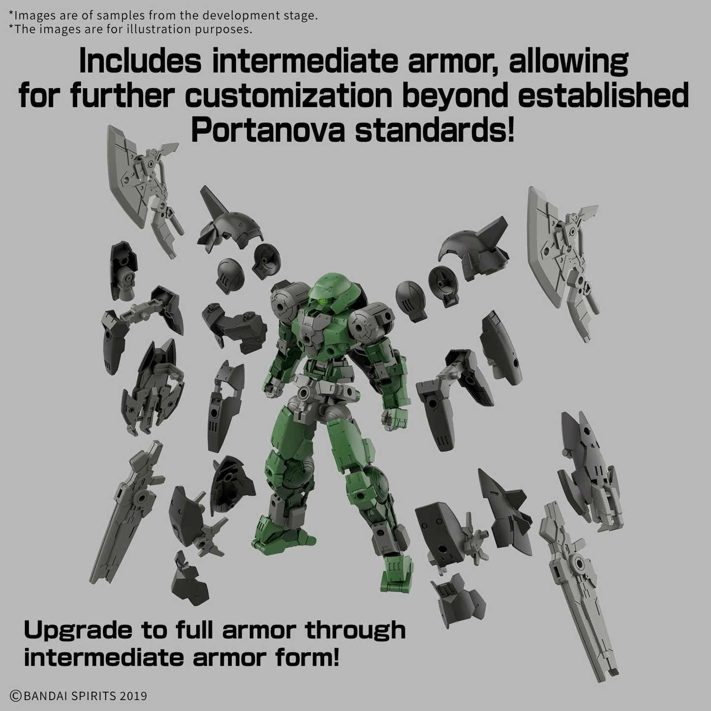 BANDAI HOBBY 30MM 1/144 bEXM-15FA FULL ARMOR PORTANOVA