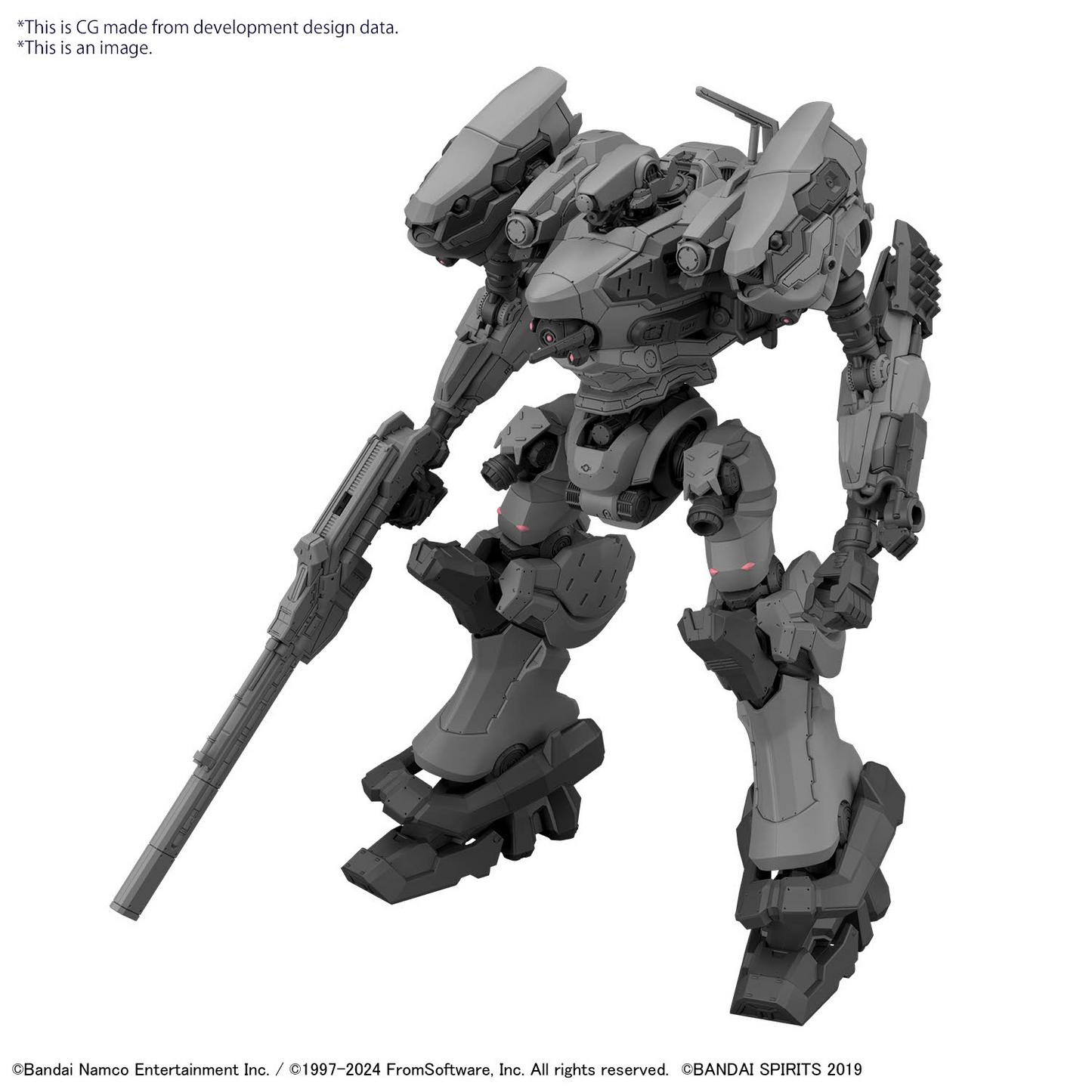 BANDAI Hobby 30MM ARMORED CORE Ⅵ FIRES OF RUBICON RaD CC-2000 ORBITER