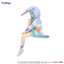 FuRyu Hatsune Miku Noodle Stopper Figure -Rabbit Ear Hood Pajama Blue Color ver.-