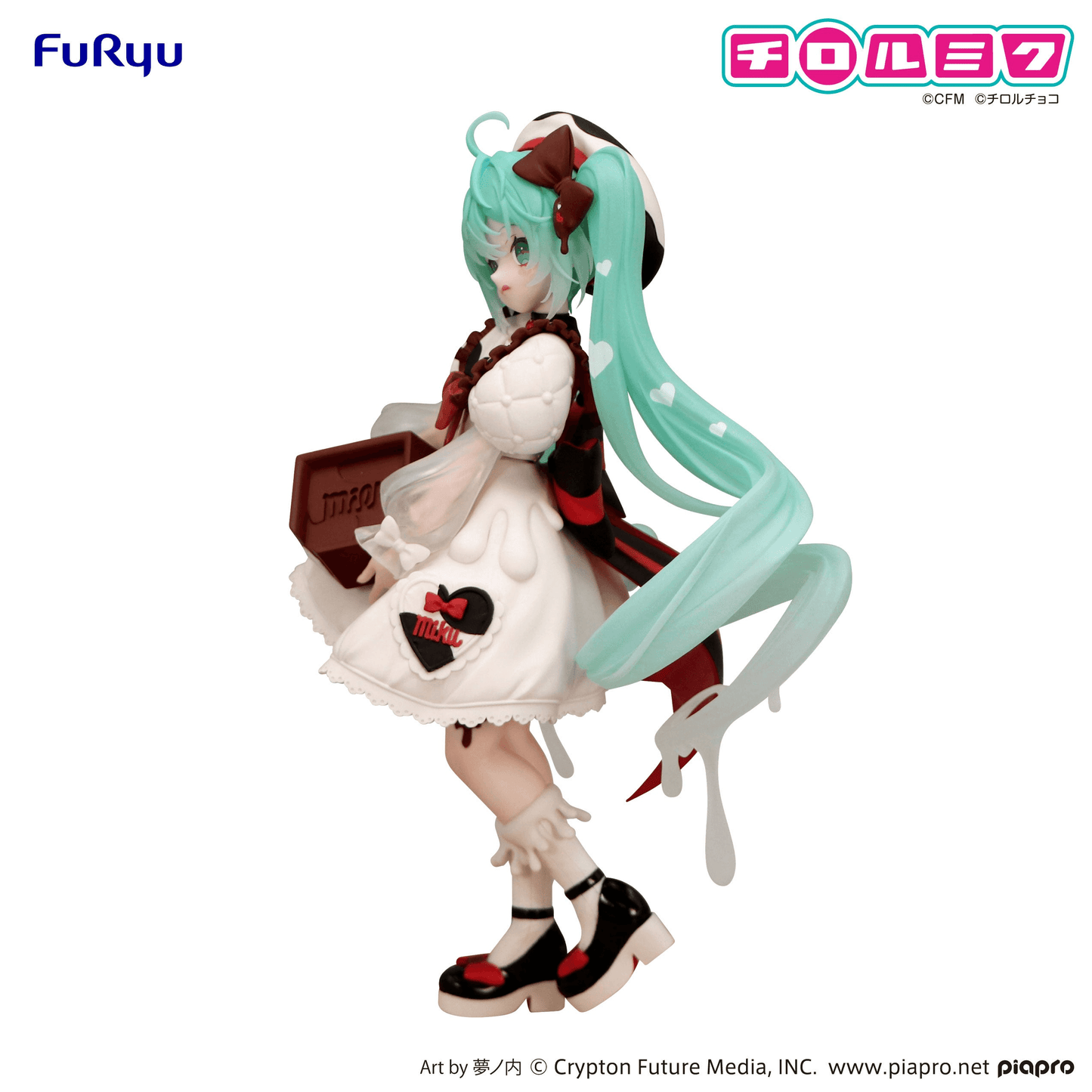 FuRyu Hatsune Miku×TIROL CHOCO Trio-Try-iT Figure -Hatsune Miku×TIROL CHOCO Milk ver.-
