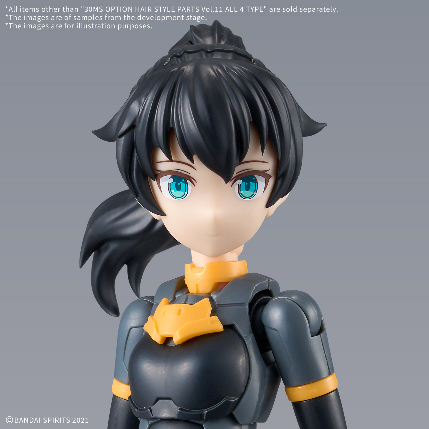 BANDAI HOBBY 30MS OPTION HAIR STYLE PARTS Vol.11 ALL 4 TYPES
