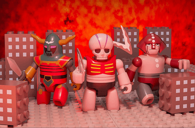 GOOD SMILE COMPANY BRICKROID Mechanical Beasts Set 1