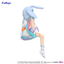 FuRyu Hatsune Miku Noodle Stopper Figure -Rabbit Ear Hood Pajama Blue Color ver.-