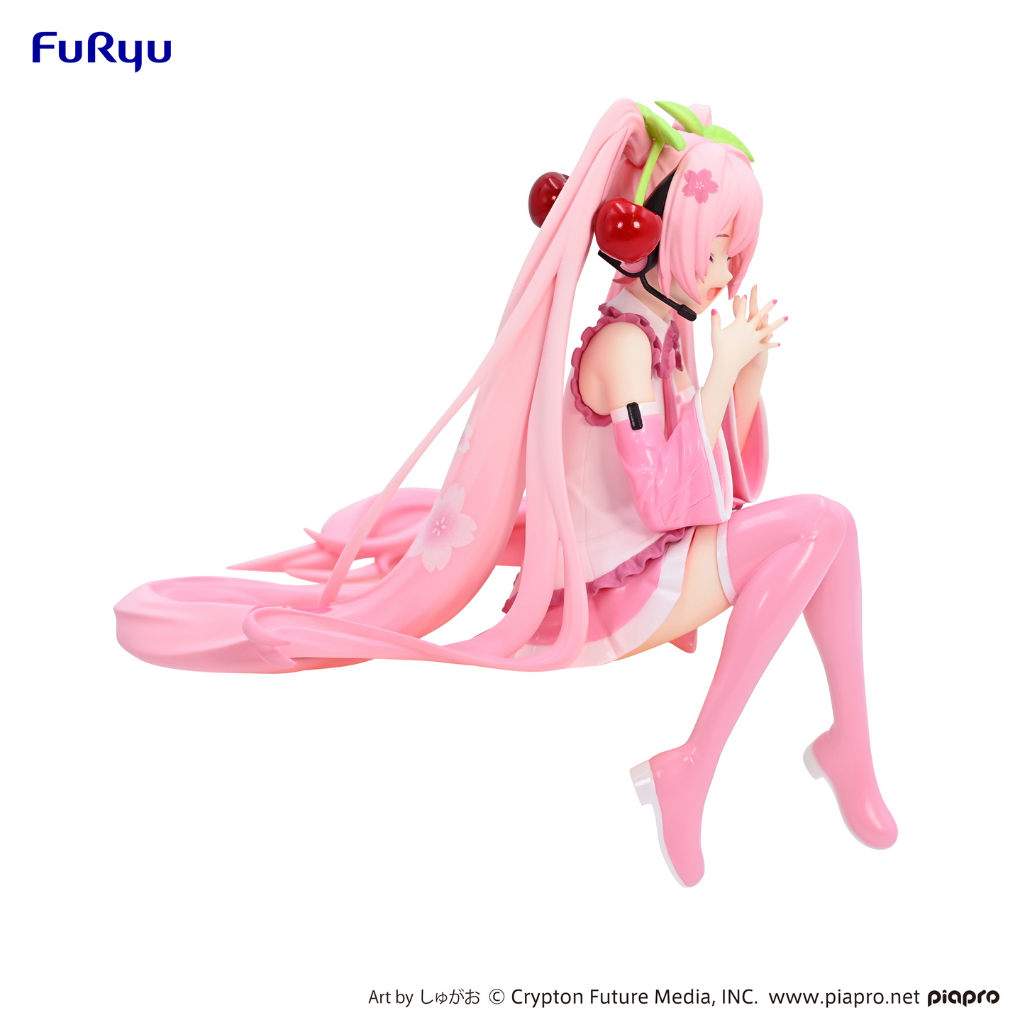 GSC x FURYU Corporation Hatsune Miku Noodle Stopper Figure -Sakura Miku 2023 Smile ver.-