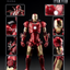 threezero Marvel Studios: The Infinity Saga DLX Iron Man Mark 3 (Battle Damaged)