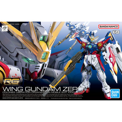 BANDAI HOBBY RG 1/144 WING GUNDAM ZERO