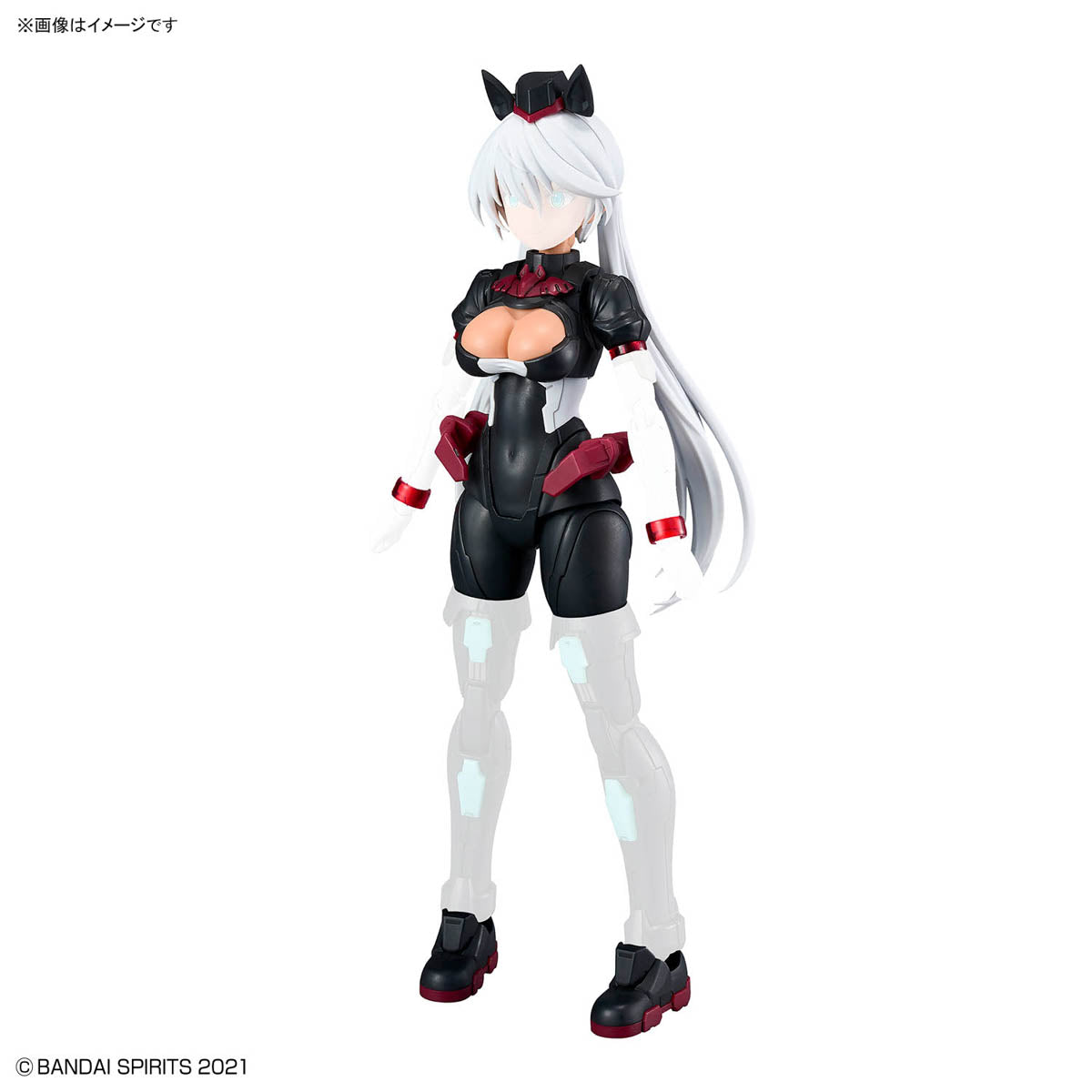 BANDAI HOBBY 30MS OPTION PARTS SET 18 (SERGEANT COSTUME) [COLOR C]