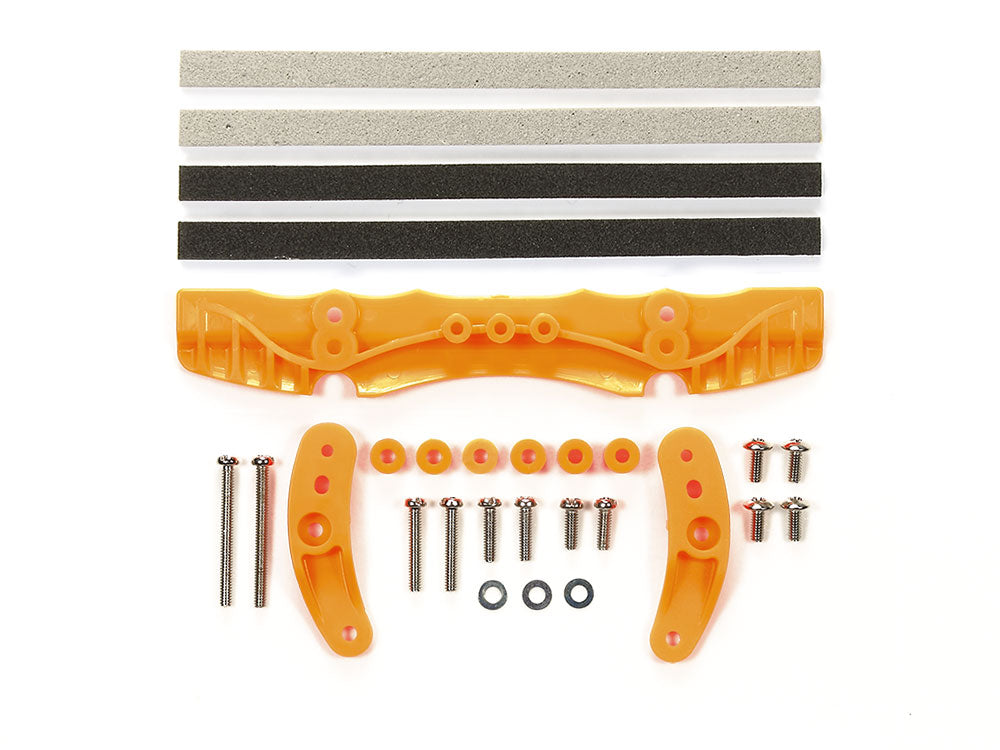 Tamiya 1/32 MINI 4WD Parts Brake Set (for AR Chassis) (Orange)