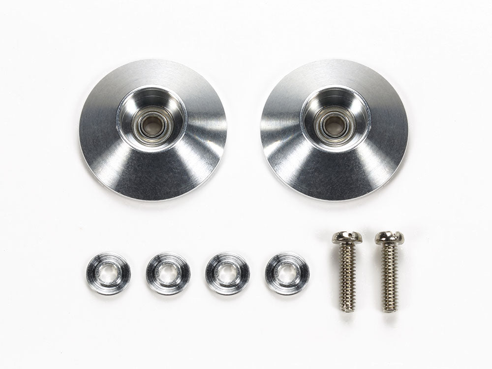 Tamiya 1/32 Mini 4WD Parts 17mm Tapered Aluminum Ball-Race Rollers Taper Type