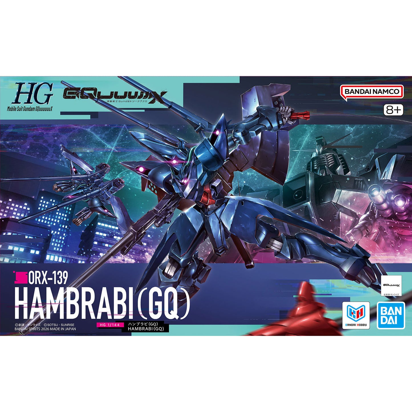 BANDAI HOBBY HG 1/144 HAMBRABI (GQ)