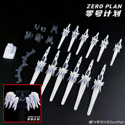 ZeroPlan MGSD Wing Gundam Zero Snow White expansion pack