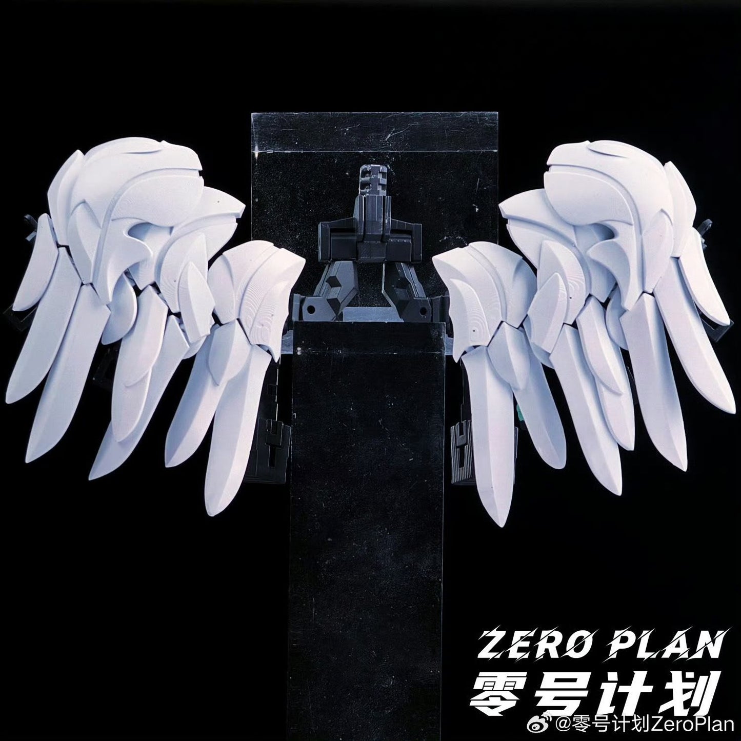 ZeroPlan MGSD Wing Gundam Zero Snow White expansion pack