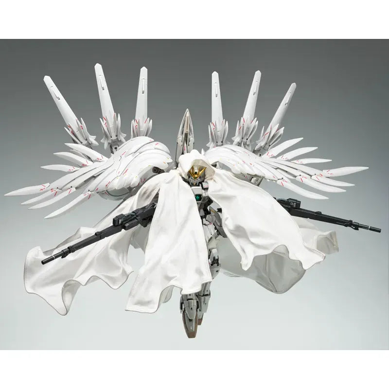LIMITED GUNDAM FIX FIGURATION METAL COMPOSITE WING GUNDAM ZERO CLOAKED CUSTOM