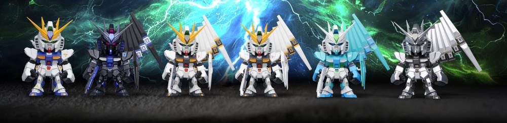 Limited Bandai BNESH QMSV QMSV mini v (Nu) Gundam "Gundam: Char's Counterattack"