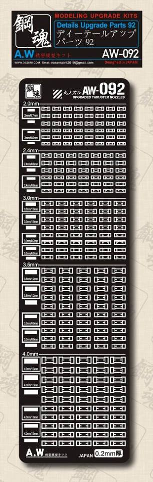 Madworks AW-092 Detail-up Parts