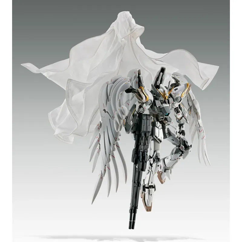 LIMITED GUNDAM FIX FIGURATION METAL COMPOSITE WING GUNDAM ZERO CLOAKED CUSTOM