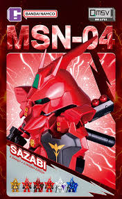 Limited Bandai BNESH Q MSV QMSV Mini Sazabi Blind Box