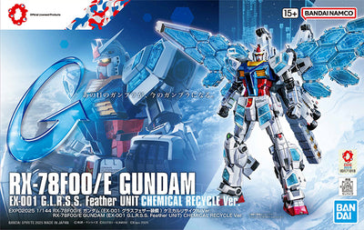GUNDAM: Next Universal Century 1/144 RX-78F00/E GUNDAM (EX-001 G.L.R.S.S. Feather UNIT) CHEMICAL RECYCLE Ver.