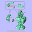 Mobile Suit Gundam MS Mechanical Bust 04 Strike Freedom Gundam [Full Set]