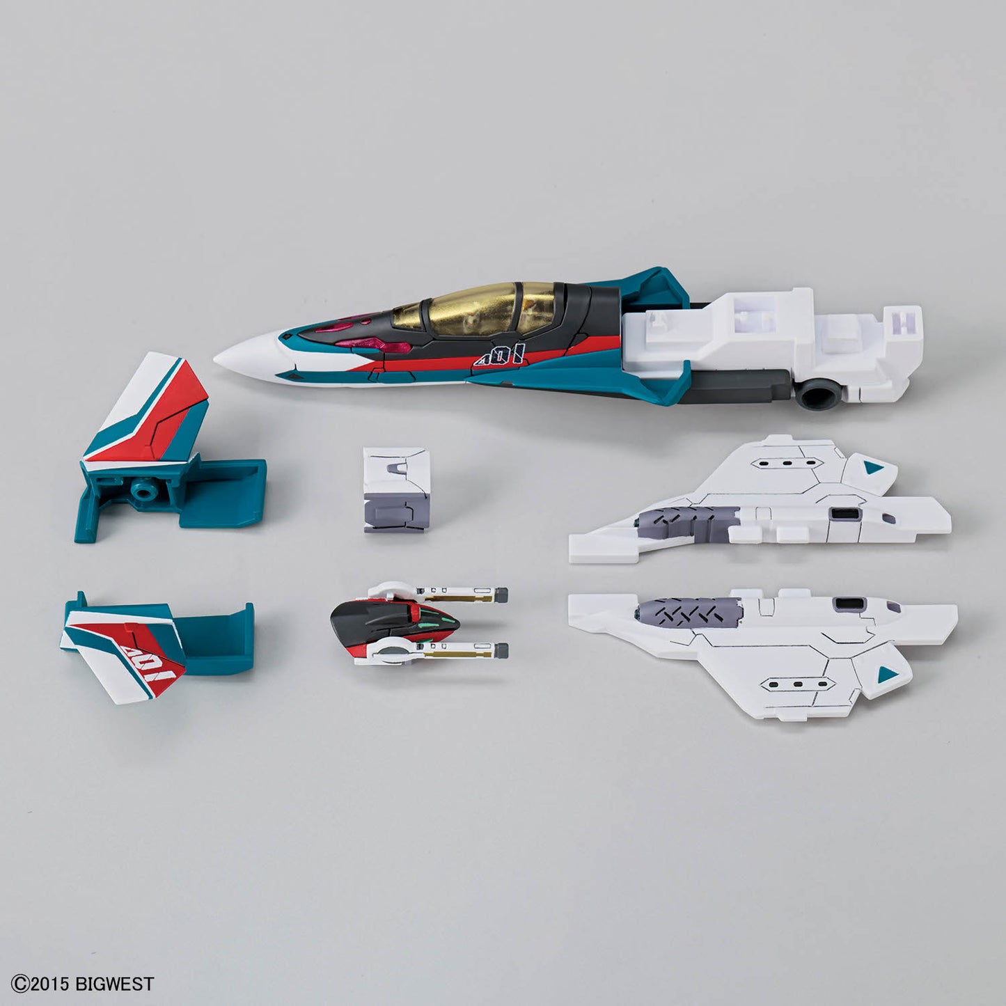 BANDAI HOBBY HG 1/100 VF-31S SIEGFRIED (ARAD MÖLDERS USE) Deluxe Set