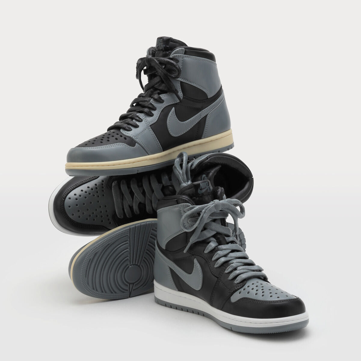 LIMITED Premium Bandai NIKE AIR JORDAN 1 HIGH 85 SHADOW AND REVERSE SHADOW MODEL KIT