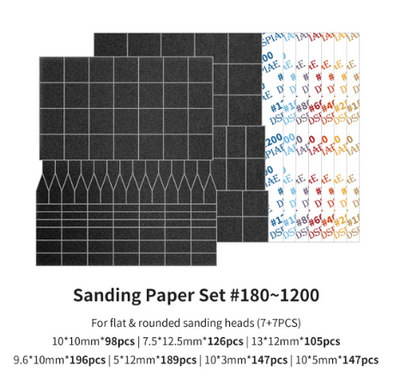 DSPIAE Sanding Paper for Reciprocating Sanding Tool