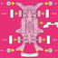 Tamiya 1/32 MINI 4WD Raikiri (Pink) Pig Racer