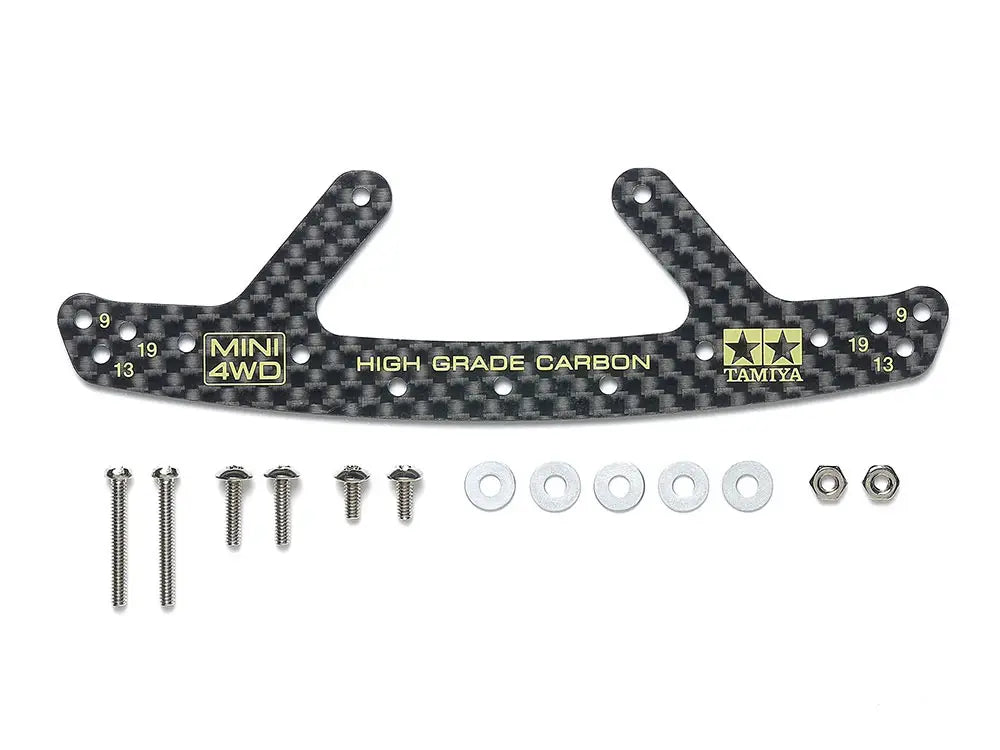 Tamiya 1/32 MINI 4WD Parts HG CARBON FRONT BUMPER PLATE (1.5mm) [Mini 4WD Special Project]