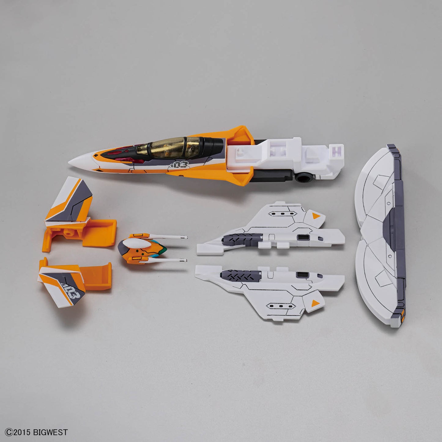 BANDAI HOBBY HG 1/100 VF-31E SIEGFRIED （CHUCK MUSTANG USE） Deluxe Set