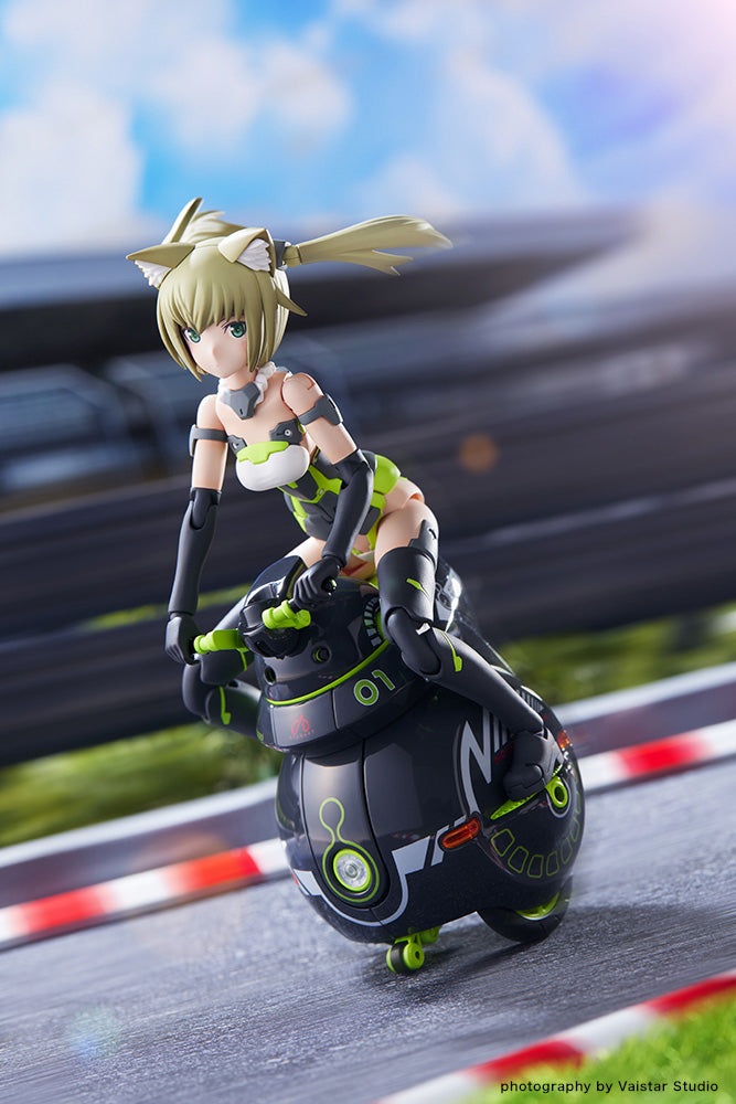 Kotobukiya Frame Arms Girl Series Innocentia (Racer) & Noseru (Racing Specs Ver.)