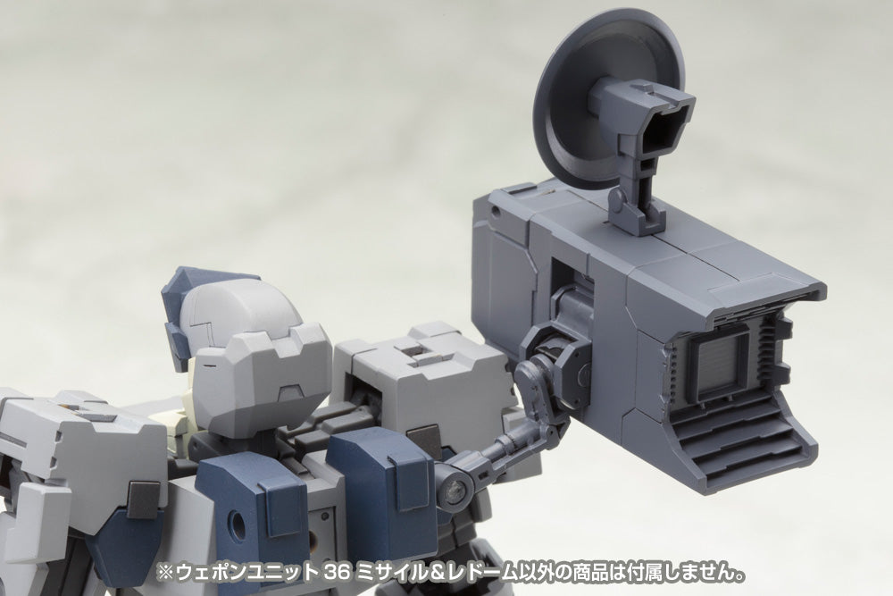 Kotobukiya M.S.G Series Weapon Unit36 Missile & Radome