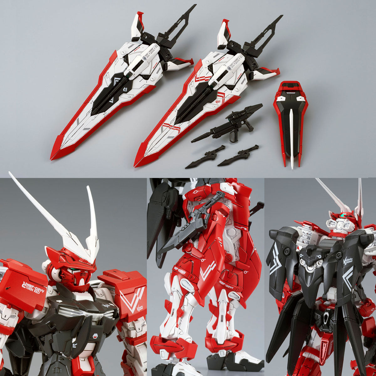MG 1/100 MBF-02VV Gundam Astray Turn Red