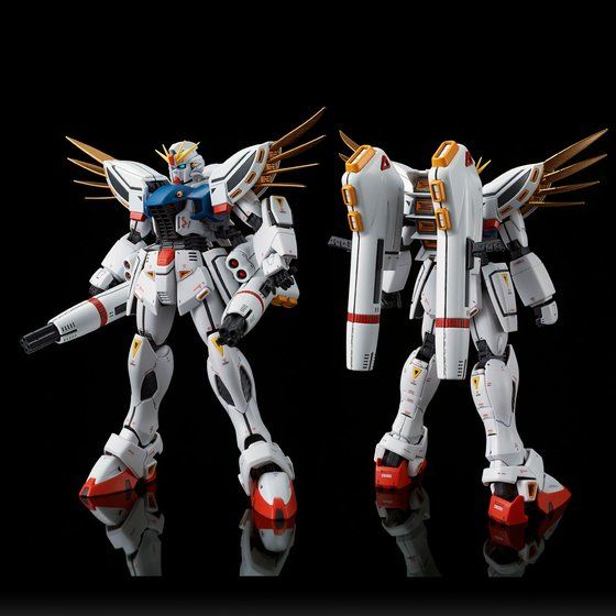 LIMITED Premium Bandai MG 1/100 Gundam F91 Ver. 2.0 Back cannon wearing type & Twin vesbar wearing type