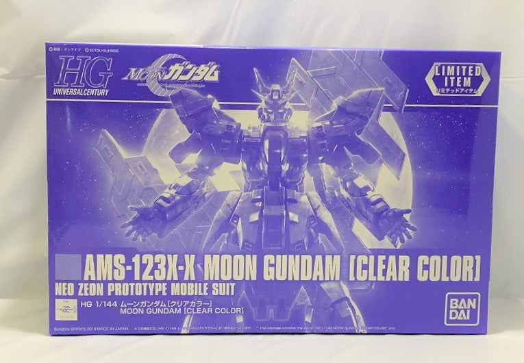 LIMITED HG 1/144 MOON GUNDAM [CLEAR COLOR]