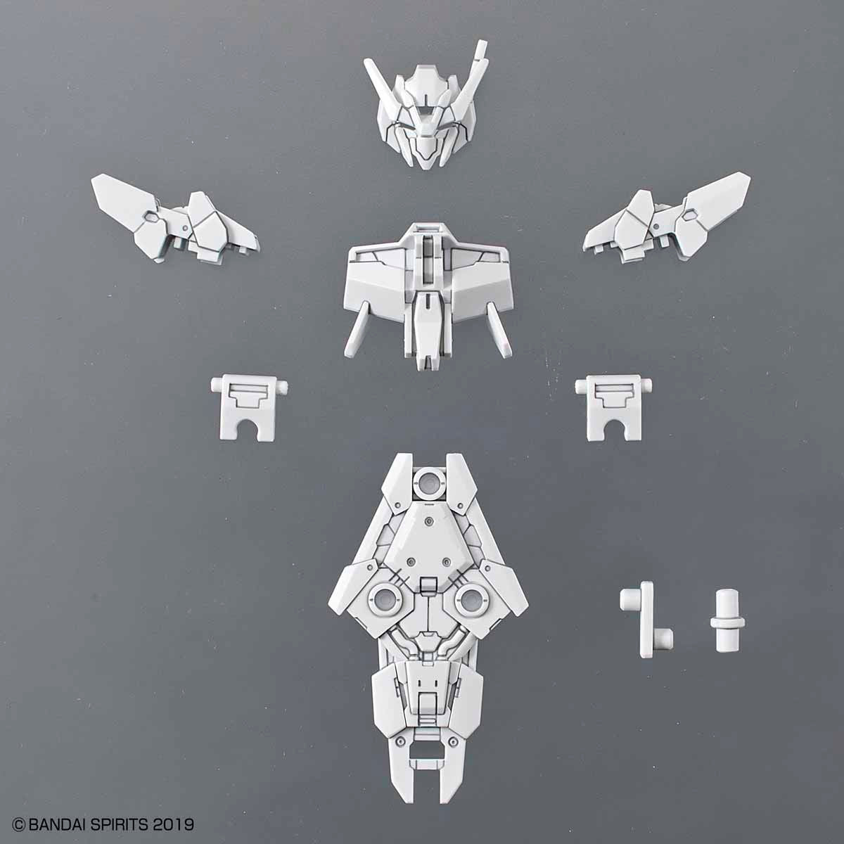 30MM 1/144 OPTION ARMOR FOR COMMANDER TYPE [ALTO EXCLUSIVE/ WHITE]
