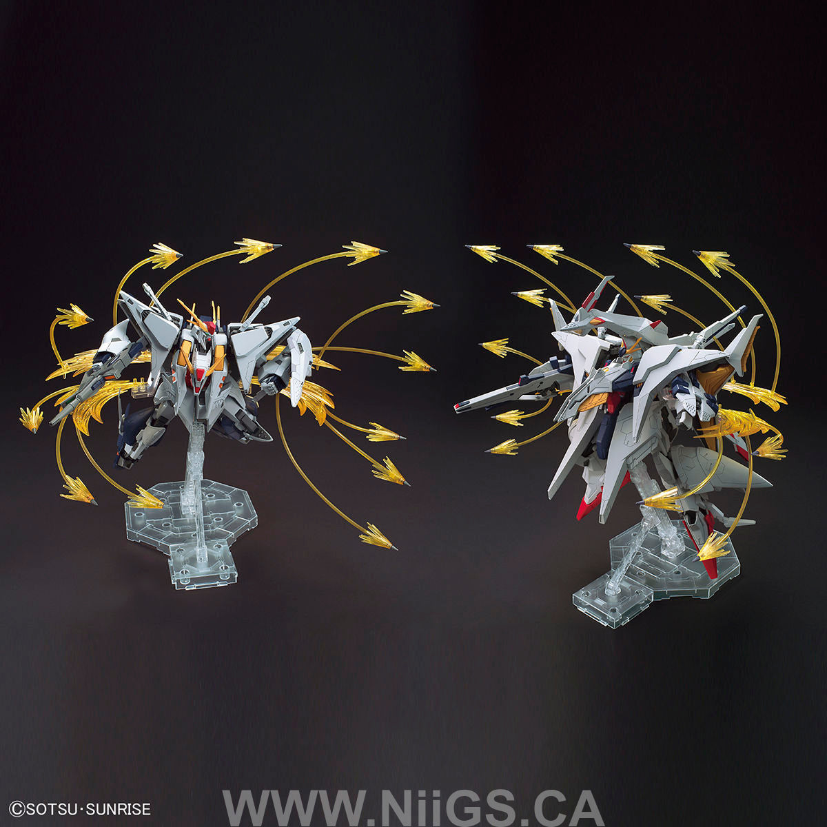 HGUC 1/144 XI GUNDAM VS PENELOPE FUNNEL MISSILE EFFECT SET