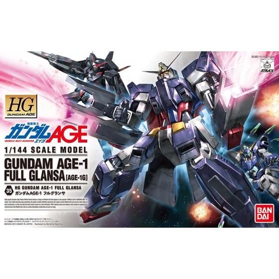 HG 1/144 #35 Gundam Age 1 Full Glansa