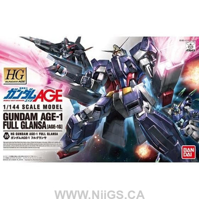 BANDAI Hobby HG 1/144 #35 Gundam Age 1 Full Glansa