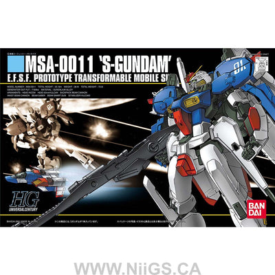 BANDAI Hobby HGUC 1/144 #23 S-Gundam