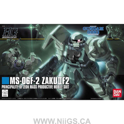 BANDAI Hobby HGUC 1/144 #105 Zaku F2 ZEON Type