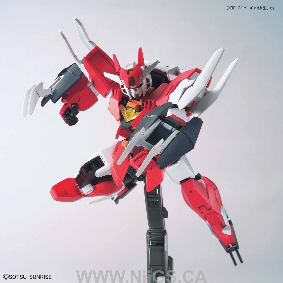 HGBD:R 1/144 CORE GUNDAM (REAL TYPE COLOR) & MARSFOUR UNIT